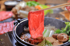 【1泊2食】<Winter Only>”ご当地牛すきやき”プラン〜長野の滋味。りんご和牛と旬野菜をアツアツのすき焼き鍋でお楽しみ〜