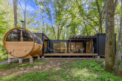 ■スタンダードキャビン■2ベッド・80㎡＜Standard＞1棟貸切-アウトドアリビング＆露天風呂-