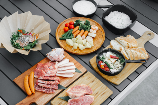 【誕生日・記念日祝いに】アニバーサリープラン♪誕生日プレート、スパークリング付黒毛和牛BBQ／2食付