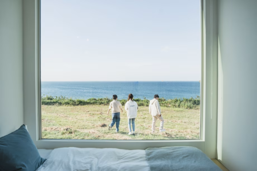 部屋からの景色。