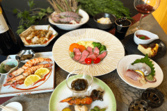 【美味少量会席】芦北漁港で水揚げされた朝獲れ鮮魚など旬の美食を少しずつ。華やかな創作和食。