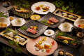 【肥後プレミアム会席】希少な「あしきた牛ヒレステーキ」をはじめ、料理長が厳選した地元食材&rdquo;を贅沢に。目にも美しく、五感で楽しむひとさら