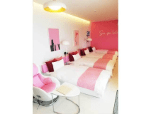 【ペット×】ピンク　４ベッド