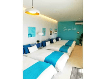 【ペット×】ライトブルー 5ベッド