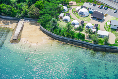 ■＜ジャグジー付き＞オーシャンビュードーム■7Mドームテント