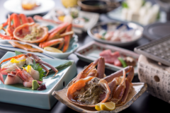 【特選◆冬の3大味覚堪能】~量より質~「活松葉ガニ」&「寒ぶりしゃぶ」&「但馬牛」を贅沢に堪能! 【特選◆冬の3大味覚堪能】~量より質~「活松葉ガニ」&「寒ぶりしゃぶ」&「但馬牛」を贅沢に堪能!