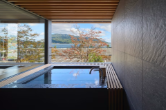 【蒼翠 so-sui】開放感のある露天風呂からは天橋立を一望！24時間入浴が可能です。