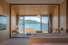 【日洋式客房】2022年11月改装◆可眺望天桥立〈面海、禁烟客房〉