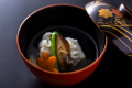 【秋・但馬牛＆地魚会席】松茸などを使った、秋を感じる蒸し物（一例）