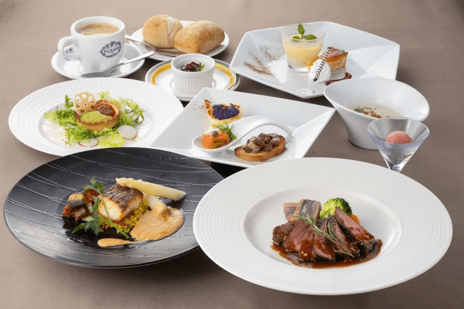 【ご夕食一例】グレードアップフルコース。グレードアップした本格フレンチを是非ご堪能ください。