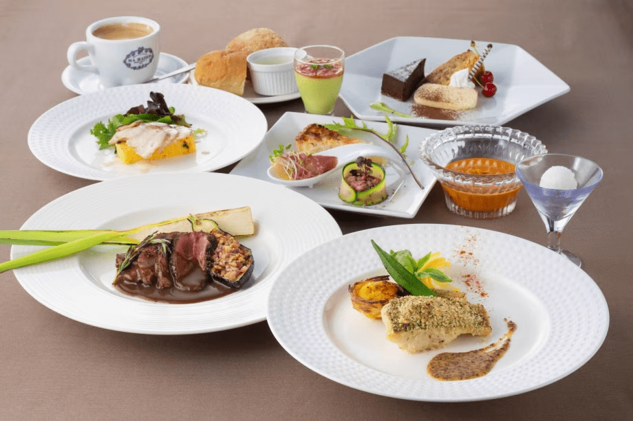 【ご夕食一例】グレードアップフルコース。グレードアップした本格フレンチを是非ご堪能ください。