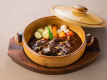 甲州ワインビーフのビーフシチュー♪特製デミグラスソースを8時間煮込み肉のうまみを存分に楽しめます