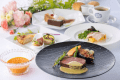 【ご夕食一例】スタンダードコース。旬の素材を使った本格フレンチコースをお楽しみくださいませ。