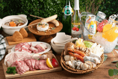 冬季限定メニュー⛄豪華BBQ×特選鍋プラン✨