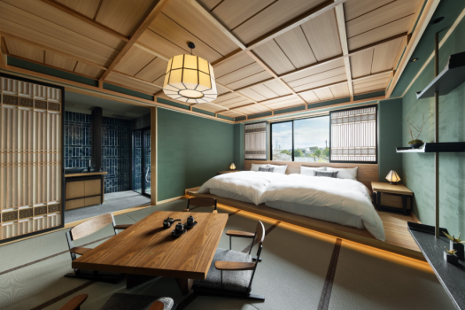 【Main Building】14 Tatami Room (with Hinoki Indoor Bath)
