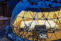 ◆デラックスドーム◆＜2ベッド＞7Mドームテント・38㎡