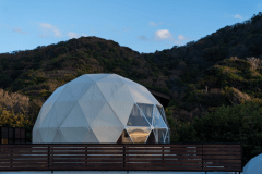 ◆Deluxe Dome◆7M dome-shaped tent・38㎡