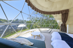 ◆デラックスドーム◆＜2ベッド＞7Mドームテント・38㎡