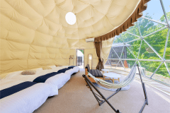 ◆Deluxe Dome◆7M dome-shaped tent・38㎡