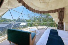 ■カップル限定プラン■＜1日1組限定＞カップルのための特別なグランピングデート💕無料でお部屋をアップグレード！さらにプラン限定の特典付き♪【1泊2食付き】