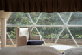 ◆Forest Dome◆＜king size bed＞5MDome-shaped tent・20㎡