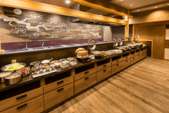 朝食ビュッフェ