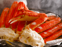 【蒸しカニ】蟹の旨みが逃げないように“ギュっ”と閉じ込めて、“ふっくら、ジューシー”に♪