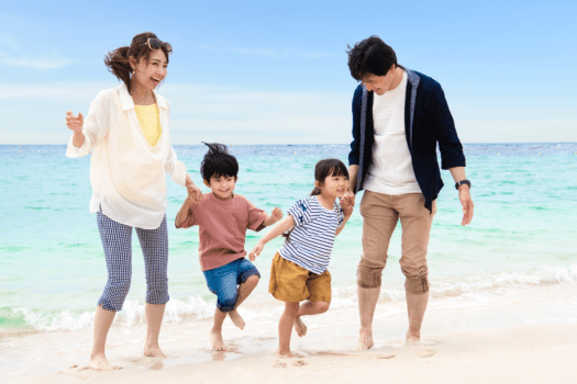 ホテルの目の前は白良浜海水浴場です。