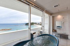 温泉かけ流し露天風呂付客室　浜水晶和室