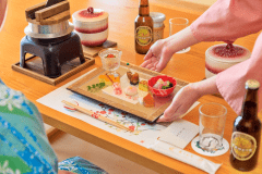 *【お部屋食イメージ】落ち着いたプライベート空間でごゆっくりお楽しみください。