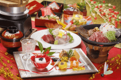 2024お正月　雅会席　※写真はお正月のイメージです。器や盛り付けなどは変わる場合がございます