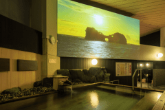 ◆◇2023年12月、大浴場にプロジェクションマッピングが登場！◇◆全国でも数少ない入浴体験をお楽しみください