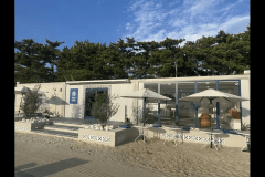 SuntideCafe＆Bar　Shirahamaで夕日を眺めながら夕食をどうぞ