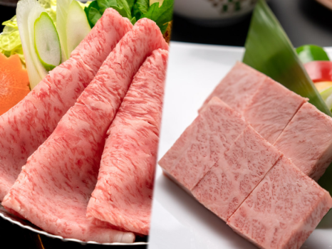 シンプルに鉄板で焼いて楽しむステーキは、牛肉本来の旨味そのまま味わえます。
飛騨牛と地元野菜、すき焼きは飛騨の農畜産物を余すところなく味わえる料理です。
飛騨牛の美味しさを、ぜひ一度お召し上がり下さい。