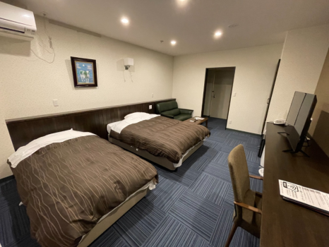 Annex Twin room - Road or Parking-lot side - *Non smoking