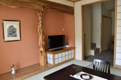 駐車場側ロフト付き和室