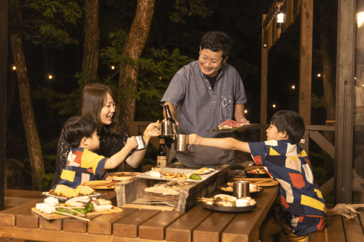 全棟BBQデッキ付！会話を楽しみながら、焼きたてを頬張る「美味しいひととき」を♪