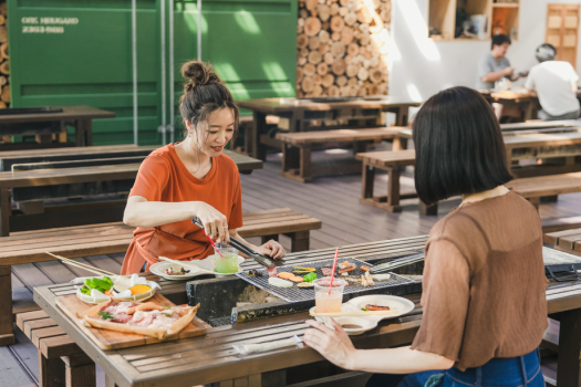 【Ork Park】手ぶらで楽しめるBBQもございます