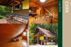 ～ログSTYLE～【シアン】LDK＋寝室×2＋テラスデッキ×2