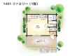 【間取りイメージ】1401：ファミリー（1階）