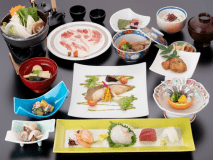 料理‐さつま会席‐さつま料理の人気メニューが全て食せるメニューとなっております。