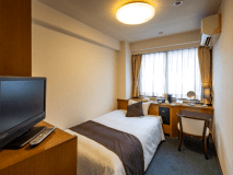 【禁煙】シングルルーム【天然温泉ご入浴可】