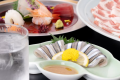料理-さつま会席-酢味噌で食べるきびなご。新鮮さ売りのきびなごは入荷時のみとなります。