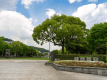 中央公園も当館から徒歩数分。繁華街の中にある広い公園は、憩いの場となっています。