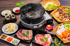 【1泊2食】«Special Dining≫秘密のしゃぶしゃぶプラン～りんご農家で楽しむ秘密のご馳走を堪能。さわやかなリンゴの風味と上州麦豚、旬野菜が織りなす旨味の饗宴～