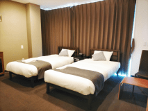 シンプルツインルーム