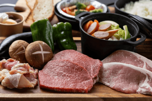 【1泊2食付き】≪Premium Plan≫飛騨牛&times;3種の肉盛り&times;海鮮アヒージョ。五感で味わう豪華フルコース風BBQ。贅沢を極めたKITENプレミアムコースプラン