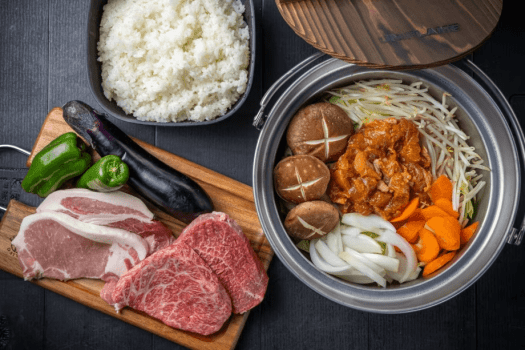 【1泊2食付き】＜冬季限定＞岐阜の冬を味わい尽くす！オリジナル「けいちゃん鍋」と贅沢「飛騨牛BBQ」堪能プラン