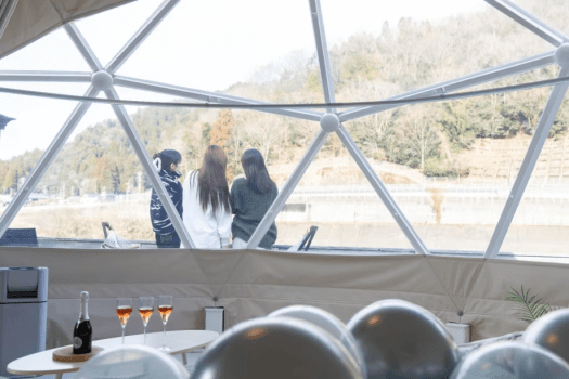 ■女性グループ限定■【1日1組限定】リバーサイドで心満たす「最上級のご褒美女子会」～&rdquo;Refa完備&times;限定デザート&rdquo;を身軽に楽しむ「美」と「癒やし」の極上女子旅～