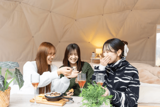 ■女性グループ限定■【1日1組限定】リバーサイドで心満たす「最上級のご褒美女子会」～&rdquo;Refa完備&times;限定デザート&rdquo;を身軽に楽しむ「美」と「癒やし」の極上女子旅～